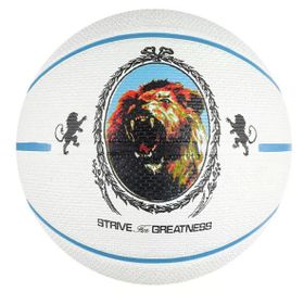 Nike N.100.4372.086.07 Playground 2.0 8P L James Deflated Çok Renkli Basketbol Topu