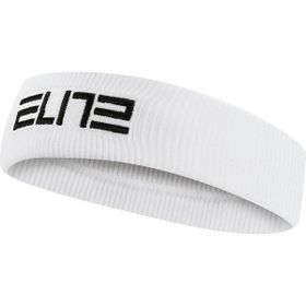 Nike N.100.6699.101.OS Elite Unisex Standart Beyaz Antrenman Saç Bandı