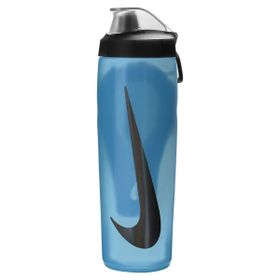 Nike N.100.7668.420.24 Refuel Bottle Locking Lid 24 Oz 675 ml Mavi Matara