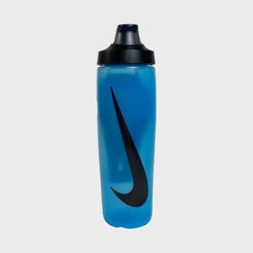 Nike N.100.7668.420.24 Refuel Bottle Locking Lid 24 Oz 675 ml Mavi Matara