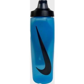 Nike N.100.7668.420.24 Refuel Bottle Locking Lid 24 Oz 675 ml Mavi Matara