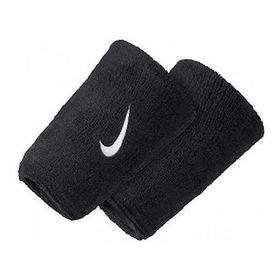 Nike N.NN.05.010.OS Swoosh Doublewide Wristbands Siyah Havlu Bileklik