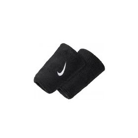 Nike N.NN.05.010.OS Swoosh Doublewide Wristbands Siyah Havlu Bileklik