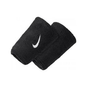 Nike N.NN.05.010.OS Swoosh Doublewide Wristbands Siyah Havlu Bileklik