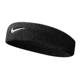 Nike N.NN.07.010.OS Aksesuar Swoosh Siyah Unisex Antrenman Saç Bandı