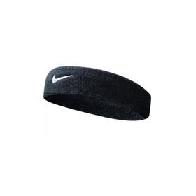 Nike N.NN.07.010 Unisex Swoosh Alın Siyah Ter Saç Bandı