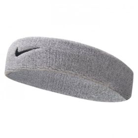 Nike N.NN.07.051.OS Swoosh Headband Unisex Gri Antrenman Saç Bandı