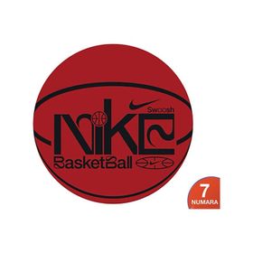 Nike N1004371656 Everday Playground 8P Graphic Deflated University Red Turuncu Basketbol Topu