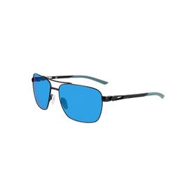 Nike P DQ 0920 011 58 Club Premier Polarize Dikdörtgen Mat Siyah Metal Erkek Güneş Gözlüğü