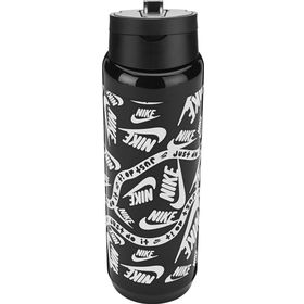 Nike Renew Recharge Straw Bottle 24 Oz Graphic Siyah Unisex Matara