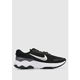 Nike Renew Ride 3 erkek spor ayakkabısı, Siyah Beyaz Koyu Duman Grisi Duman Grisi
