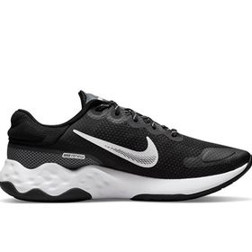Nike Renew Ride 3 erkek spor ayakkabısı, Siyah Beyaz Koyu Duman Grisi Duman Grisi