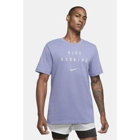 Nike Running Dri-Fit Run Division Reflect Reflektörlü Mavi Erkek T-shirt