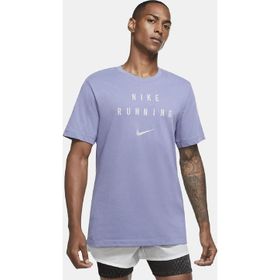Nike Running Dri-Fit Run Division Reflect Reflektörlü Mavi Erkek T-shirt