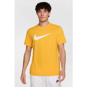 Nike Sportswear Swoosh Sarı Kısa Kollu Erkek T-shirt