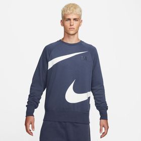 Nike Sportswear Swoosh Siyah Erkek Sweatshirt