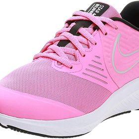 Nike STAR RUNNER 2 GS Siyah Pembe 002 Unisex Çocuk Moda Ayakkabıları