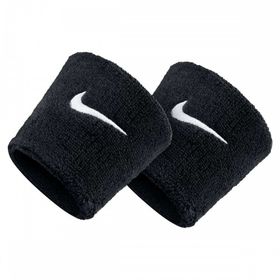 Nike Swoosh Wristbands Siyah Havlu El Bilekliği