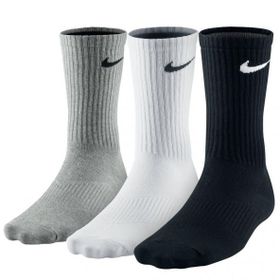 Nike SX4704-901 Renkli 3Lü Lightweight Crew Spor Çorabı