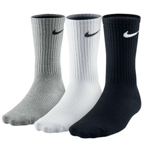 Nike SX4704-901 Renkli 3Lü Lightweight Crew Spor Çorabı