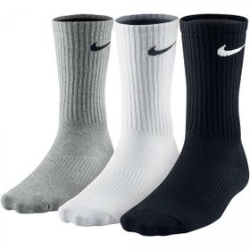 Nike SX4704-901 Renkli 3Lü Lightweight Crew Spor Çorabı