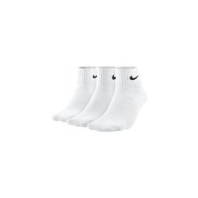 Nike SX4706-101 Lightweight 3'lü Beyaz Quarter Çorap