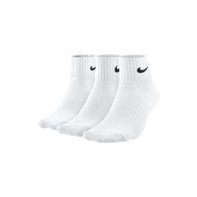 Nike SX4706-101 Lightweight 3'lü Beyaz Quarter Çorap