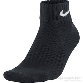 Nike SX4926-001 Value Cotton Quarter Çorap