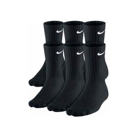 Nike SX5171010 Siyah 6'lı Futbol Çorap Seti