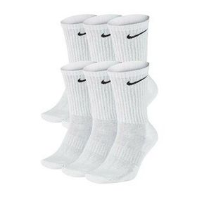 Nike SX5171100 Beyaz 6'lı Futbol Çorap Seti
