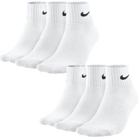 Nike SX5171100 Beyaz 6'lı Futbol Çorap Seti