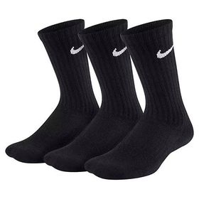 Nike SX6842-010 Performance Cushioned Crew 3 Çift Çocuk Antrenman Çorapları