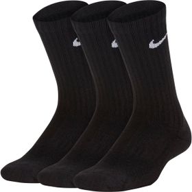 Nike SX6842-010 Performance Cushioned Crew 3 Çift Çocuk Antrenman Çorapları