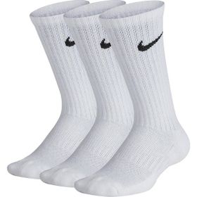 Nike SX6842-100 Performance Cushioned Crew Çocuk 3'lü Çorap Seti
