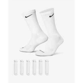 Nike SX6897-100 Beyaz Everyday Plus Cushion Crew 6P Günlük Stil Erkek Çorap