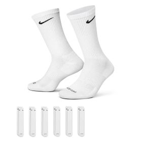 Nike SX6897-100 Beyaz Everyday Plus Cushion Crew 6P Günlük Stil Erkek Çorap