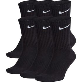 Nike SX7666-010 Everyday Cush Crew Siyah 6'lı Erkek Çorap