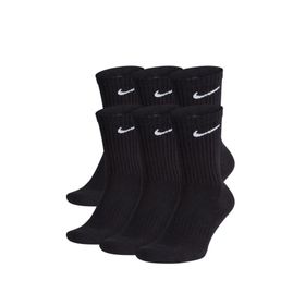 Nike SX7666-010 Everyday Cush Crew Siyah 6'lı Erkek Çorap