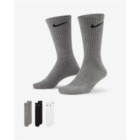 Nike SX7676-964 U Nk Everyday Ltwt Crew 3 Çift Erkek Antrenman Çorabı
