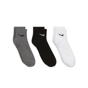 Nike SX7677-964 U Nk Everyday Ltwt Ankle 3 Pr Unisex Çok Renkli Antrenman Çorabı