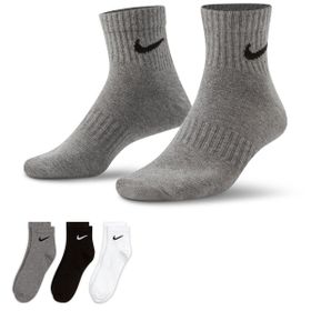 Nike SX7677-964 U Nk Everyday Ltwt Ankle 3 Pr Unisex Çok Renkli Antrenman Çorabı