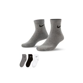 Nike SX7677-964 U Nk Everyday Ltwt Ankle 3 Pr Unisex Çok Renkli Antrenman Çorabı