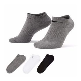 Nike SX7678-964 Siyah Everyday Lightweight Training No-Show Socks Unisex Çorap