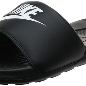 Nike Victori One Slide Siyah Beyaz Kadın Sandalet