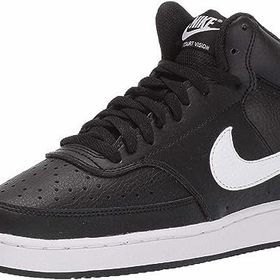 Nike Vision Mid Black White Kadın Spor Ayakkabı