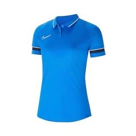 Nike W Academy 21 CV2673-463 Mavi Kadın T-shirt