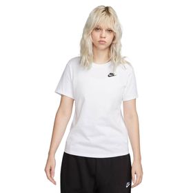 Nike W NSW TEE Club Kısa Kollu Beyaz Kadın T-shirt