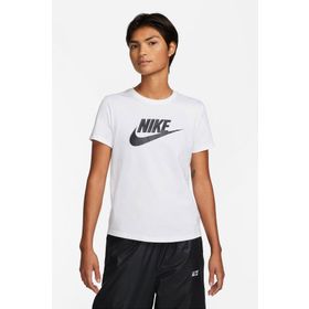 Nike W NSW TEE ESSNTL ICN FTRA Kısa Kollu Beyaz Kadın T-shirt