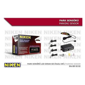 Niken 0160010202 Led Ekran Ses İkazlı Gri Park Sensörü
