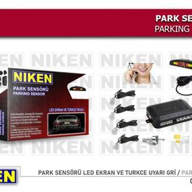 Niken 0160010302 Led Ekran ve Türkçe Uyarı Gri Park Sensörü